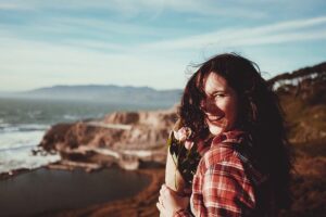 smiling woman